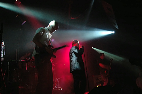 Beamy shot of Counterfist.  John Schlick was the Lighting Designer for this show.