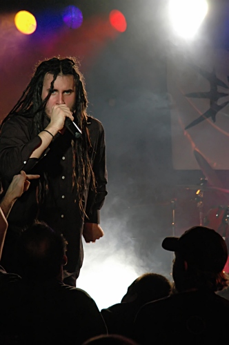 Shot of Scarecrow of Expiration Date.  John Schlick was the Lighting Designer for this show.