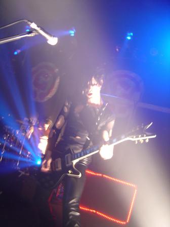 Photo of Biz of the Genitorturers that John Schlick was the Lighting Designer for.