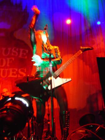 Photo of Vas of Hanzel Und Gretyl at House of Blues Florida that John Schlick was Concert Lighting Designer for.